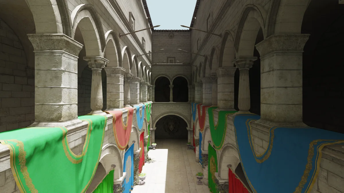 Light Propagation Volumes rendering result